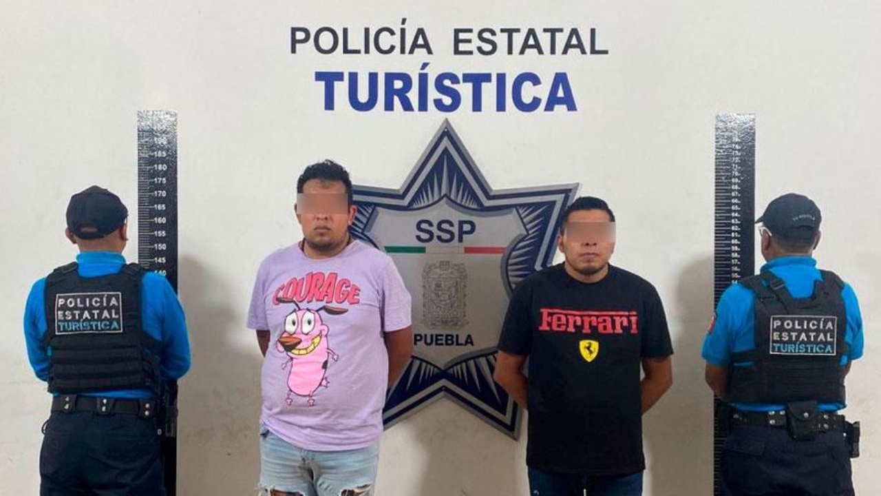 Atrapan a 2 sujetos por robo a usuaria de la RUTA