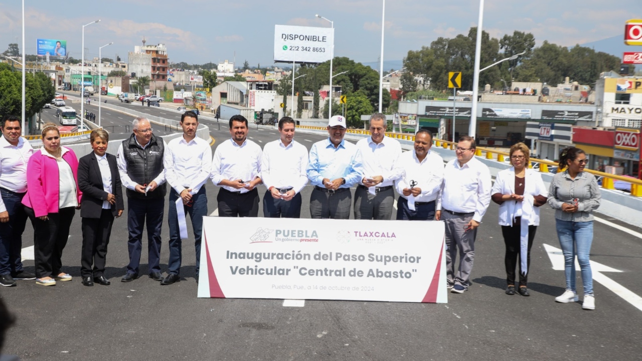 Inauguran Distribuidor de la Central de Abasto