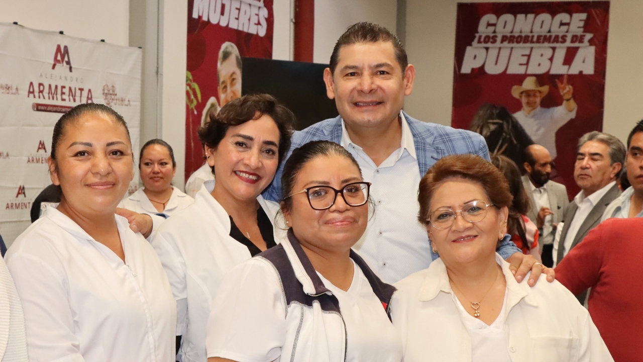 Salud integral como prioridad de Armenta para familias poblanas
