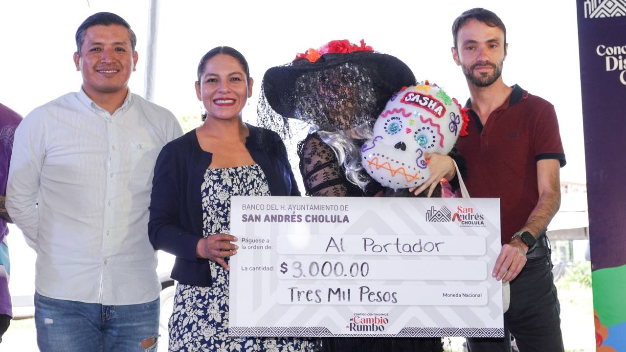 San Andrés Cholula culmina el “Festival Sendero al Mictlán”