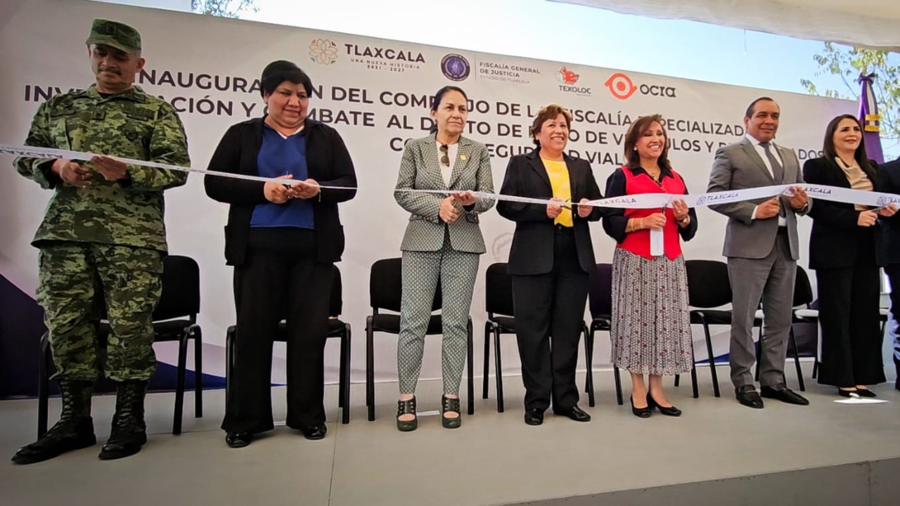 Nuevo centro especializado en Tlaxcala refuerza la lucha contra el robo de vehículos