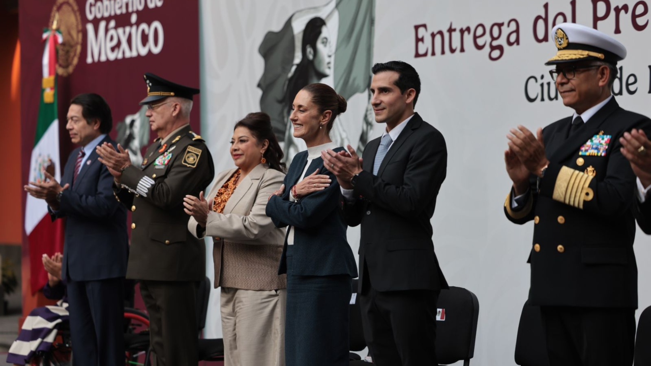 Entrega Sheinbaum Premio Nacional del Deporte