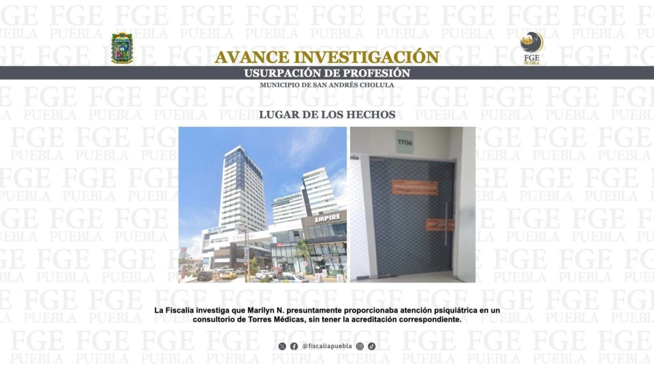 Hay 5 denuncias contra psiquiatra fake: FGE