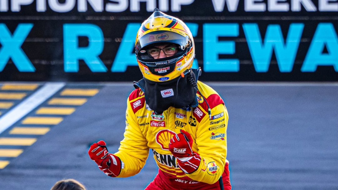 Joey Logano, tricampeón de la Nascar Cup Series