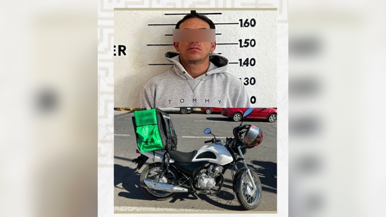 SSC de Cholula detuvo a dos personas por robo de motocicletas