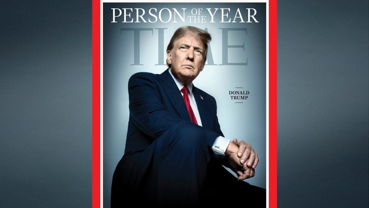 Time nombra a Donald Trump Persona del Año 2024