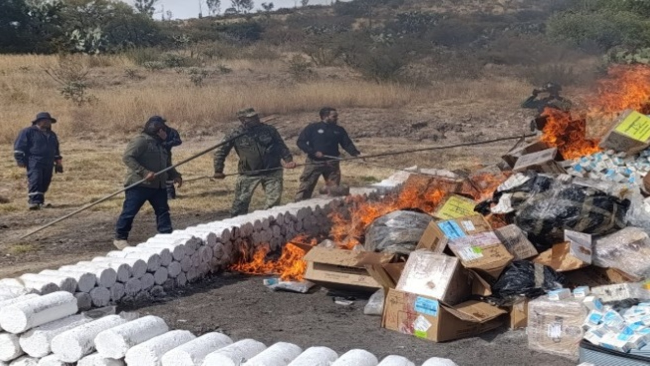 Ejército y FGR erradicaron 4,384 kilos de marihuana y otras sustancias  