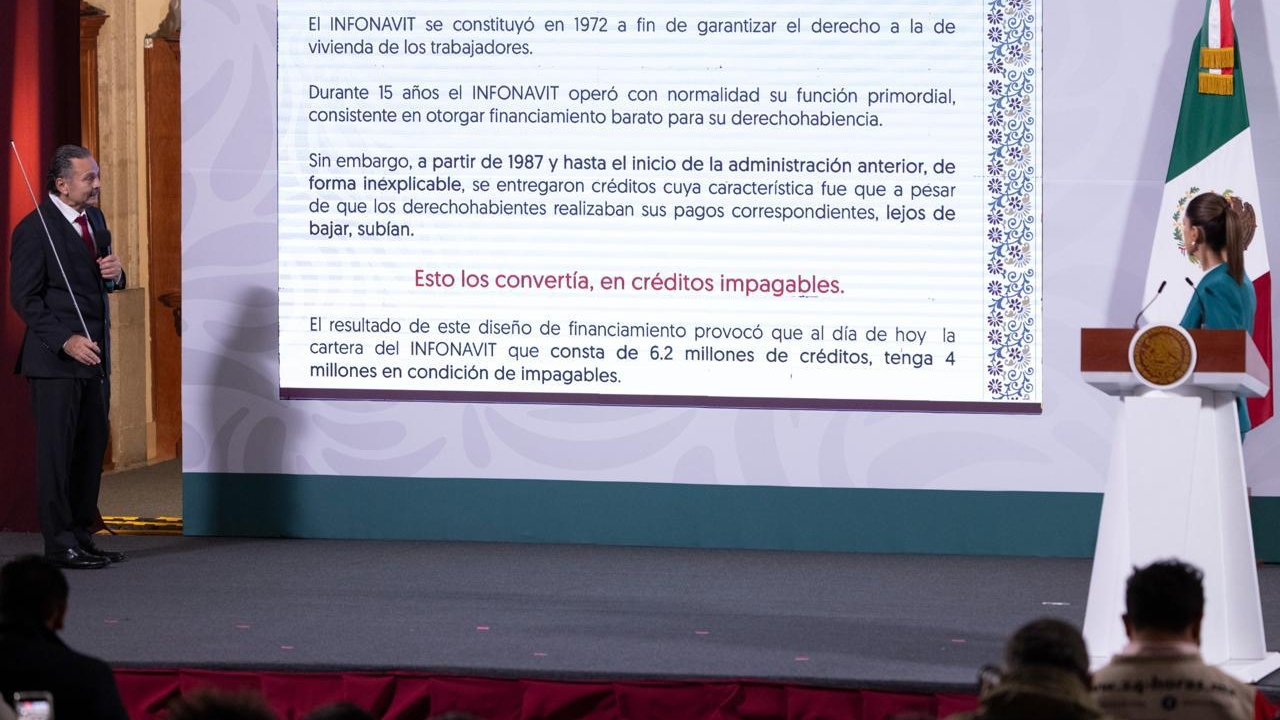 Reforma al Infonavit erradicará la corrupción: Sheinbaum