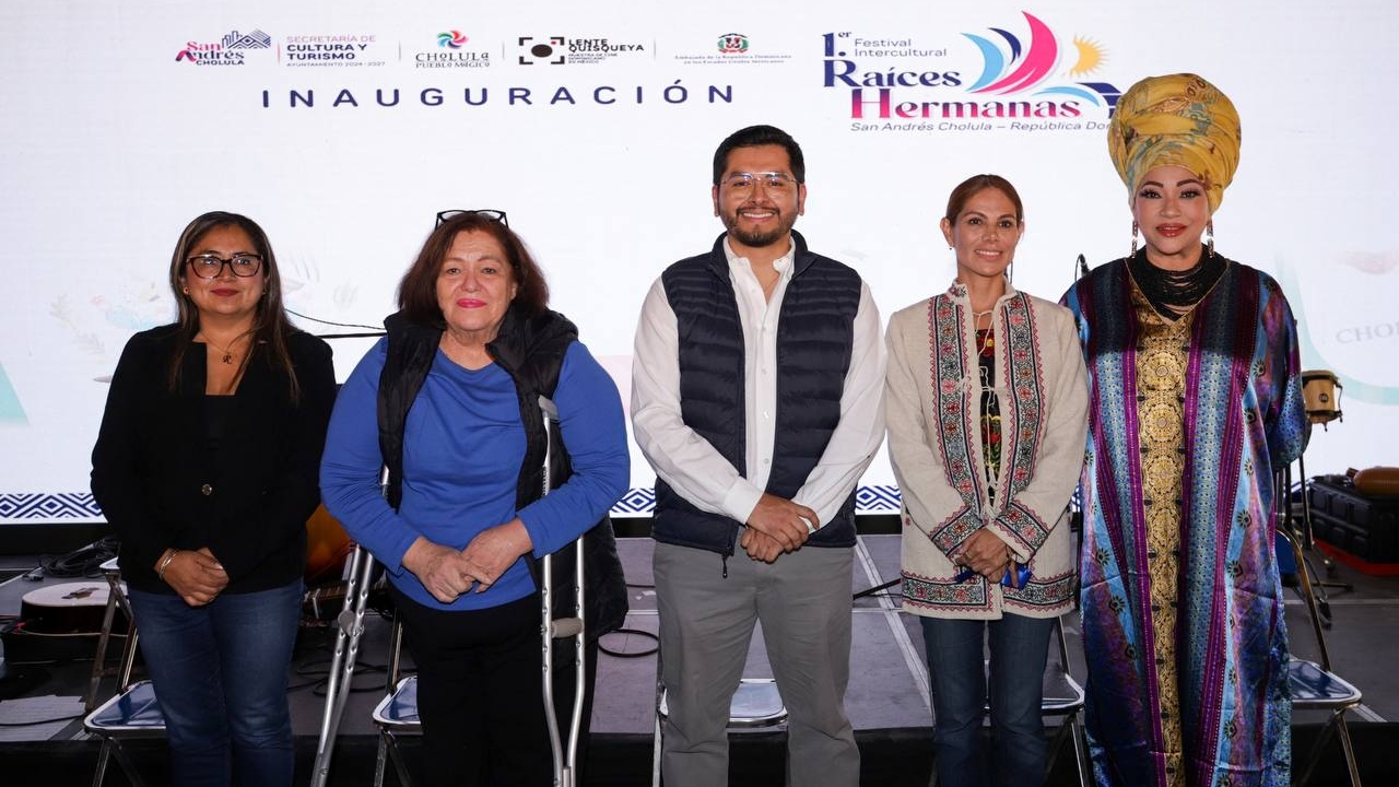 San Andrés Cholula inaugura el Festival Intercultural Raíces Hermanas
