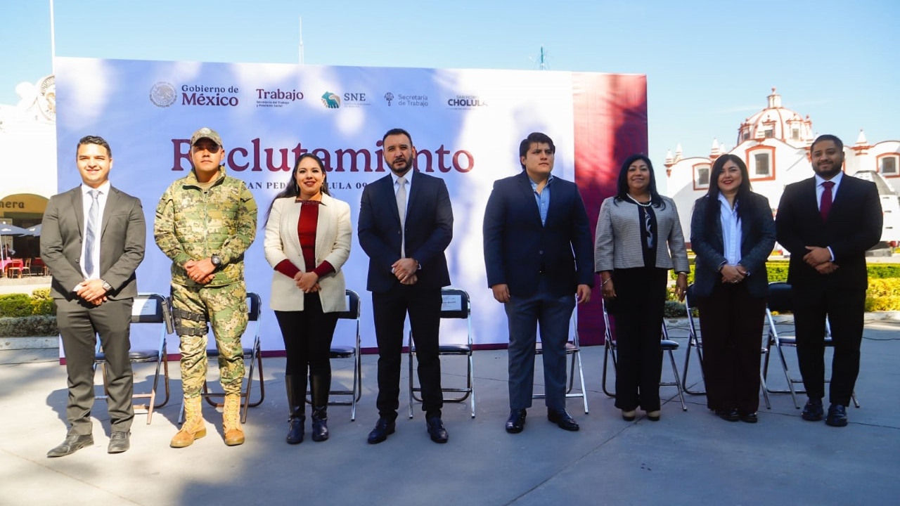 San Pedro Cholula realiza Jornada de Reclutamiento laboral