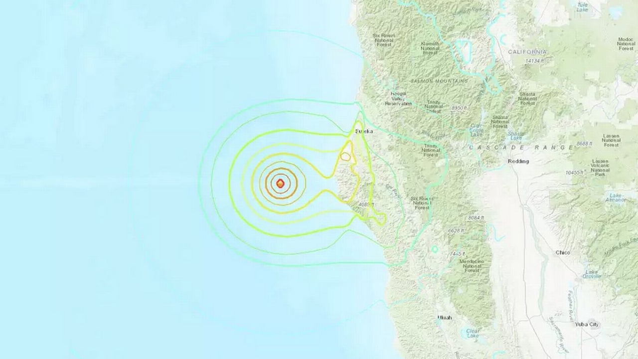 Sismo de magnitud 7 en California provoca alerta de tsunami