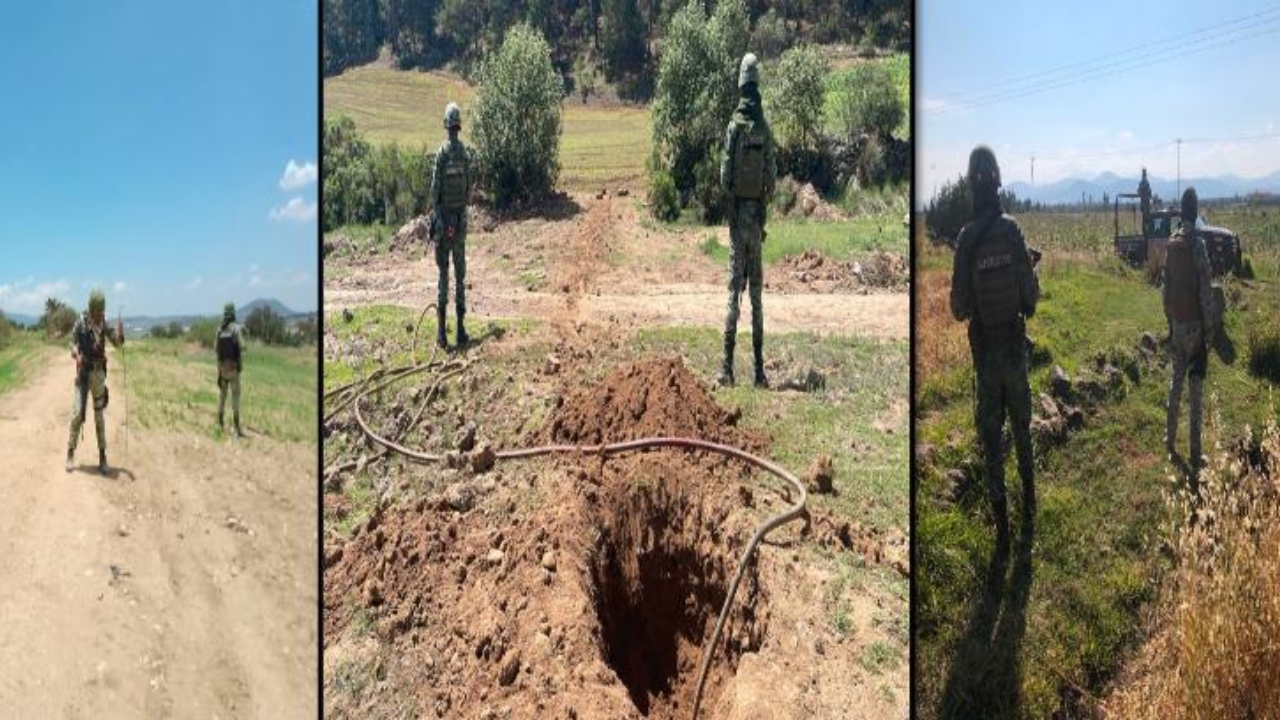 Ejército Mexicano desmanteló 32 tomas clandestinas de hidrocarburos