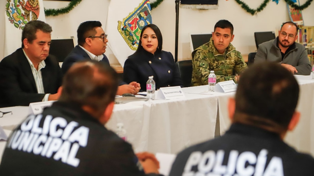 Realizan Mesa de Construcción de Paz en San Pedro Cholula