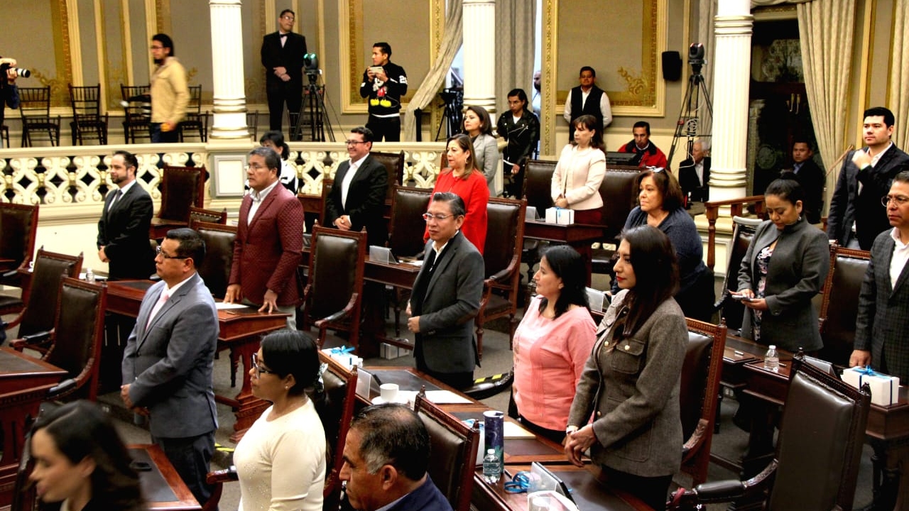 Congreso de Puebla realizó su última sesión en sede de la 5 Poniente