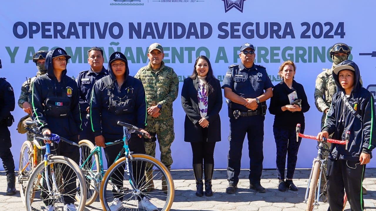 Arranca Cholula Operativo Navidad Segura 2024