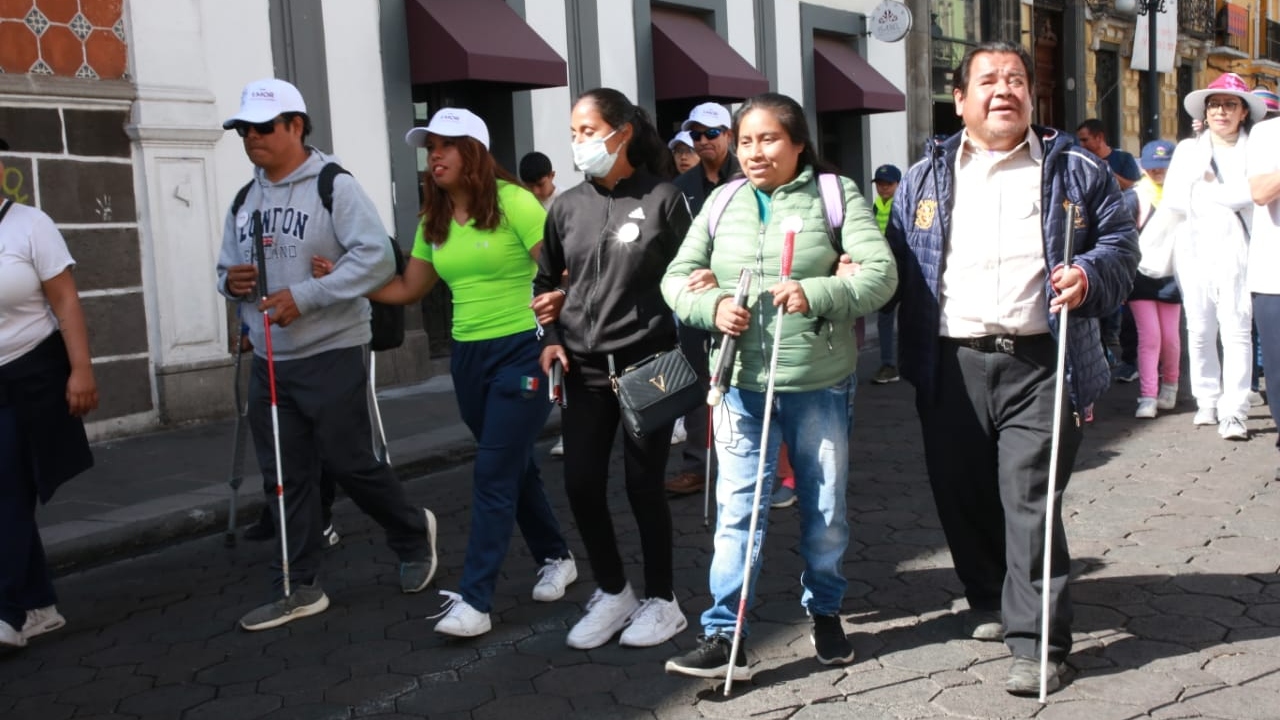 En marcha, demandan respeto para población con discapacidad