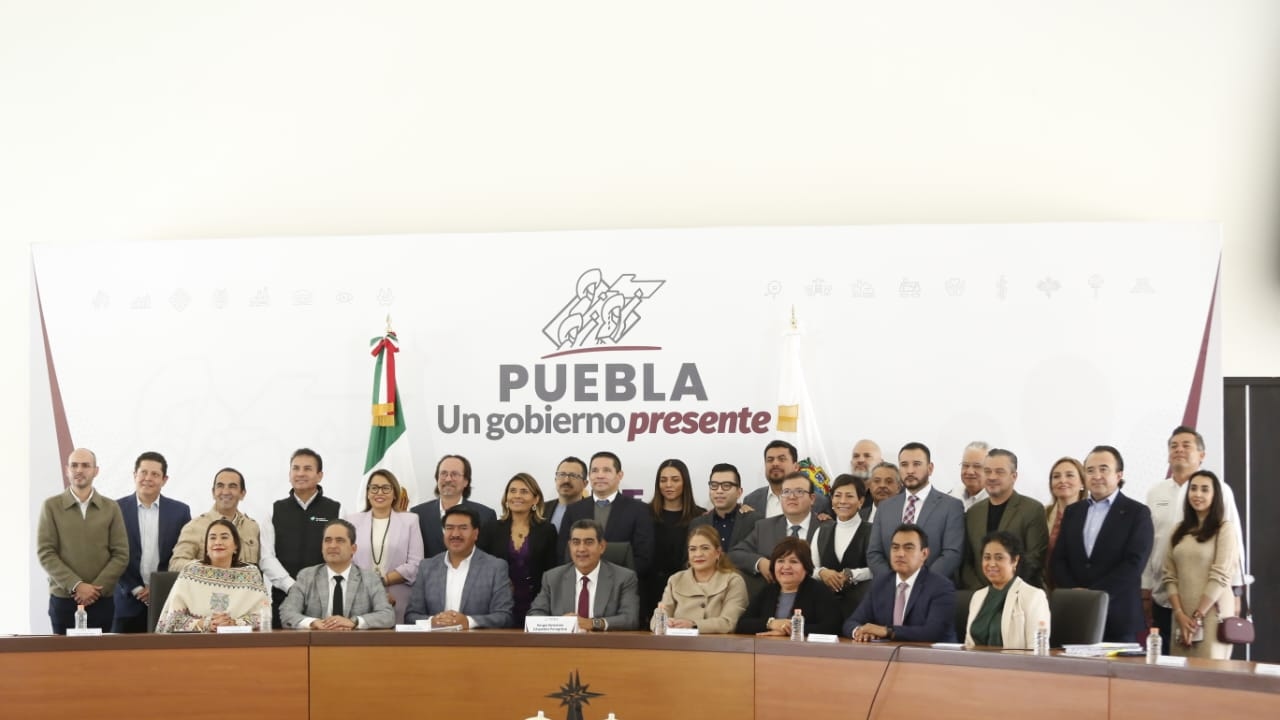 Puebla está en buenas manos con Alejandro Armenta: Sergio Salomón