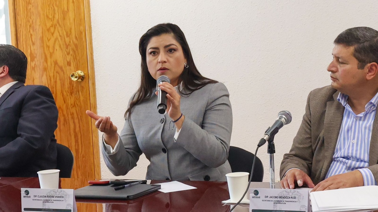 Claudia Rivera resalta la importancia de la transparencia
