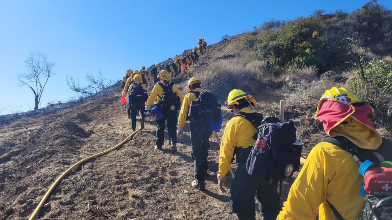 Equipos de especialistas ya trabajan en el combate a incendios en LA