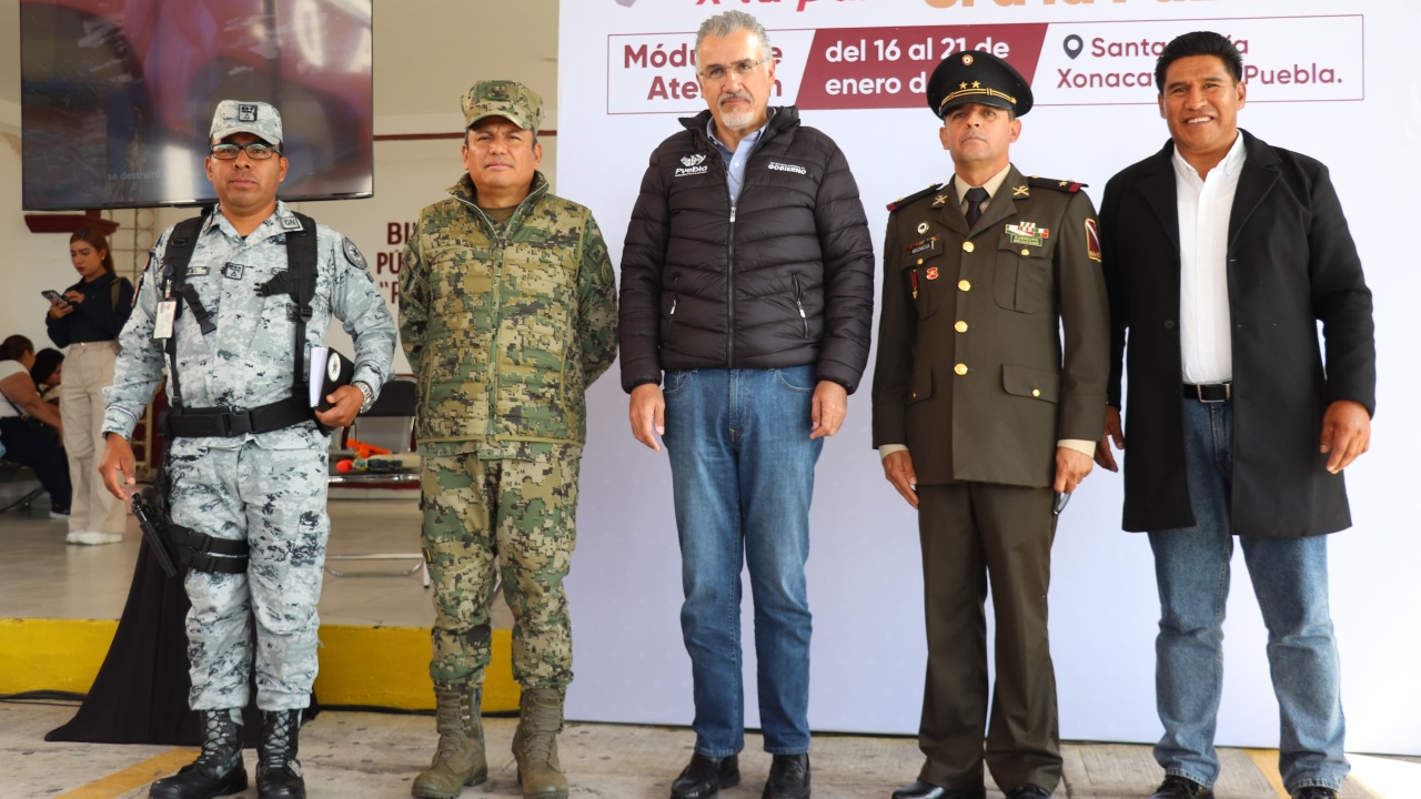 Inicia en Puebla campaña nacional por la paz y el desarme