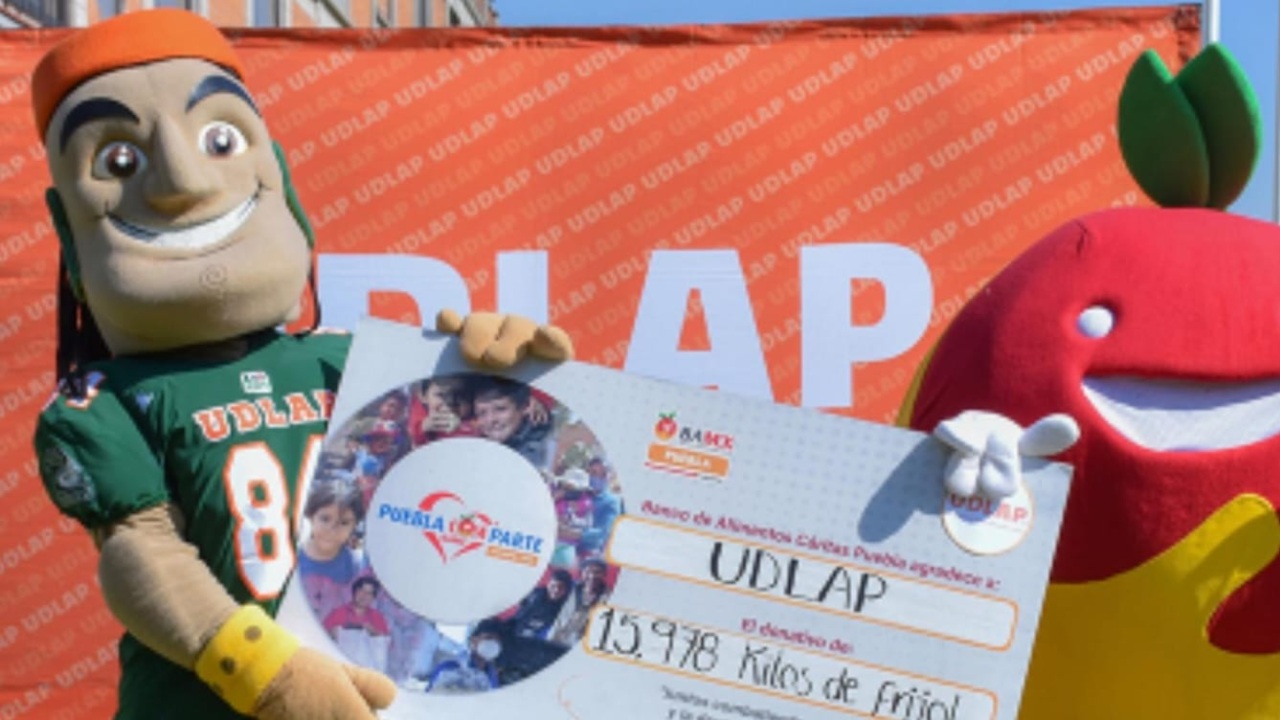 UDLAP beneficia a 16 mil familias a través del banco de alimentos