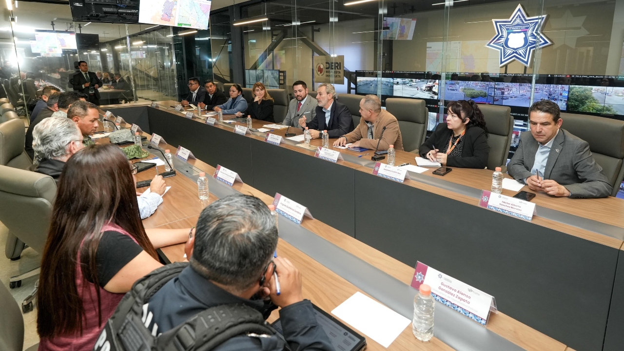 Encabeza alcalde Primera Mesa de Seguridad Municipal