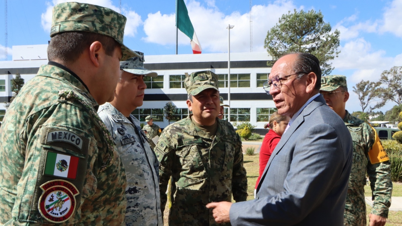 Gobierno fortalece prevención en el volcán Popocatépetl