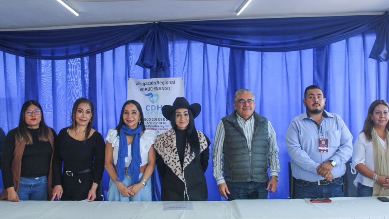 Reabre CDH Puebla sede en Huachinango