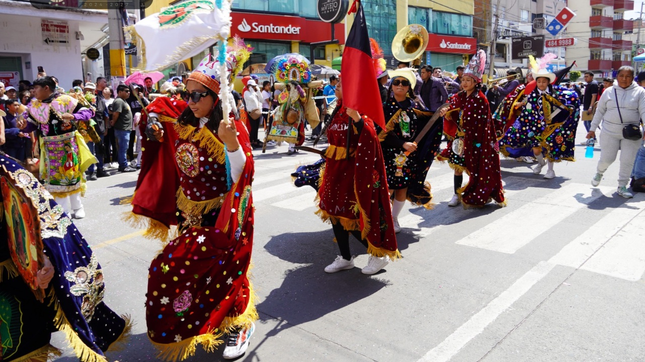 Texmelucan celebra carnaval Suma de Tradiciones 2025