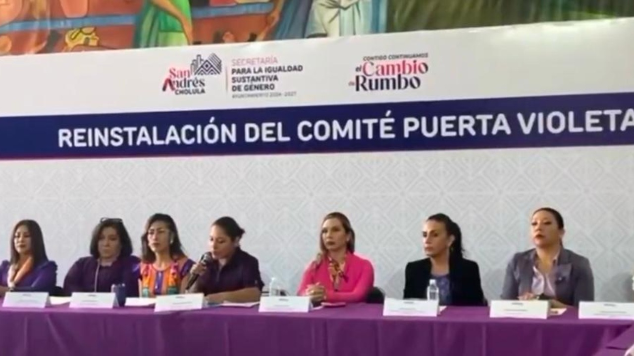 SACH avanza en protección de las mujeres con Puerta Violeta