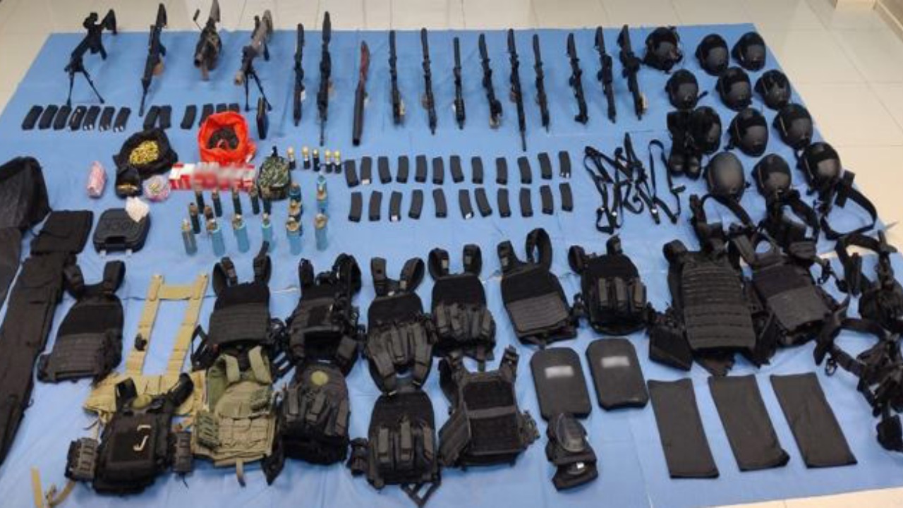 Aseguran arsenal en Puebla durante operativo conjunto