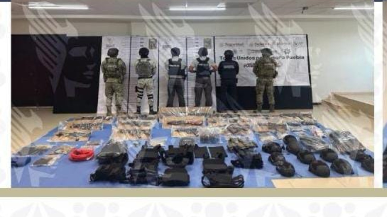 Desmantelan casa de seguridad de grupo delictivo en Texmelucan