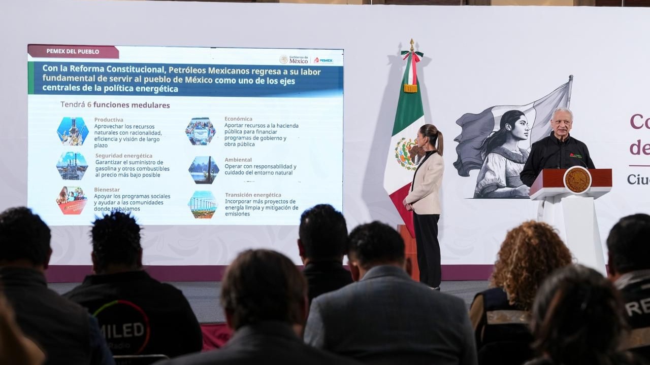 Gobierno federal presenta Plan de Trabajo de Pemex