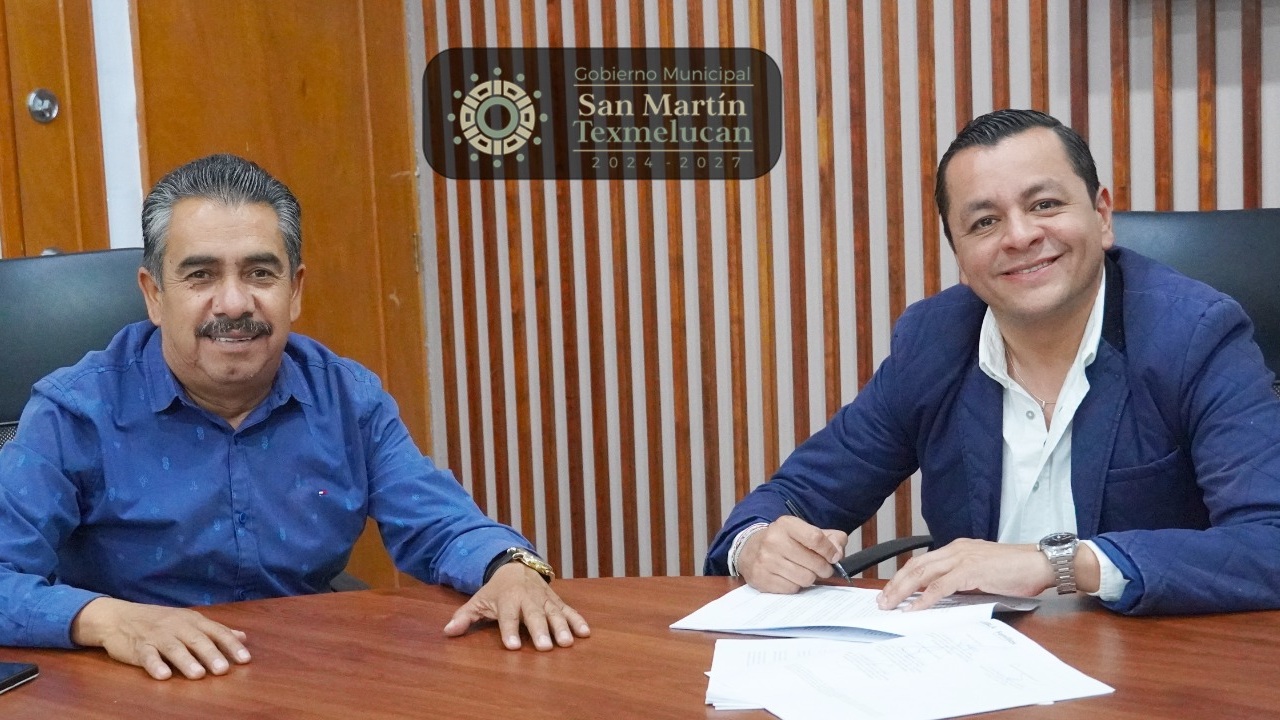 SEDIF y Texmelucan firman acuerdo por la nutrición escolar