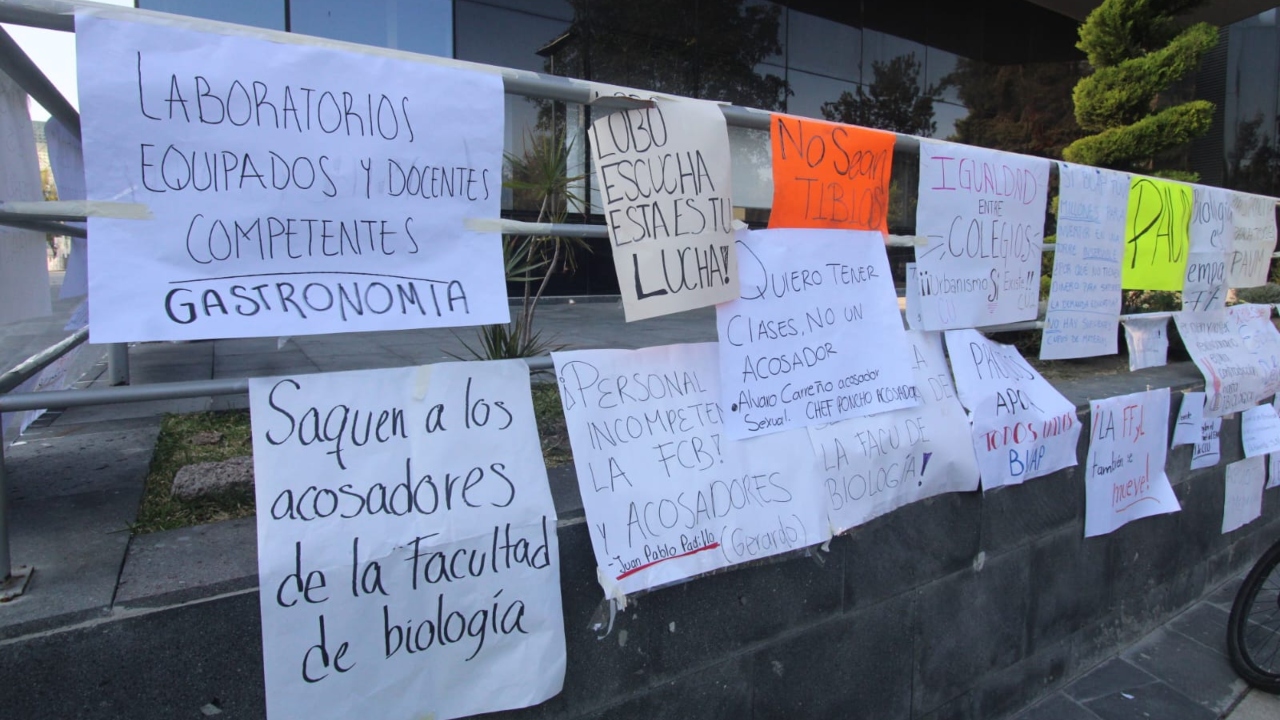 BUAP anuncia inicio de clases virtuales debido a protestas