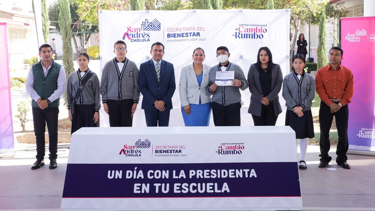 Participa Lupita Cuautle en “Un Día con la Presidenta en Tu Escuela