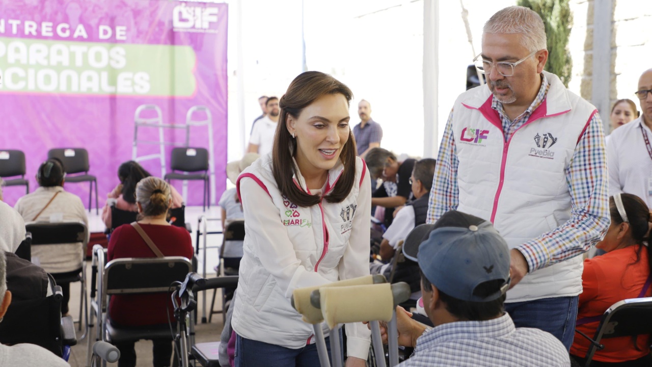MarieElise Budib encabeza quinta entrega de aparatos funcionales  