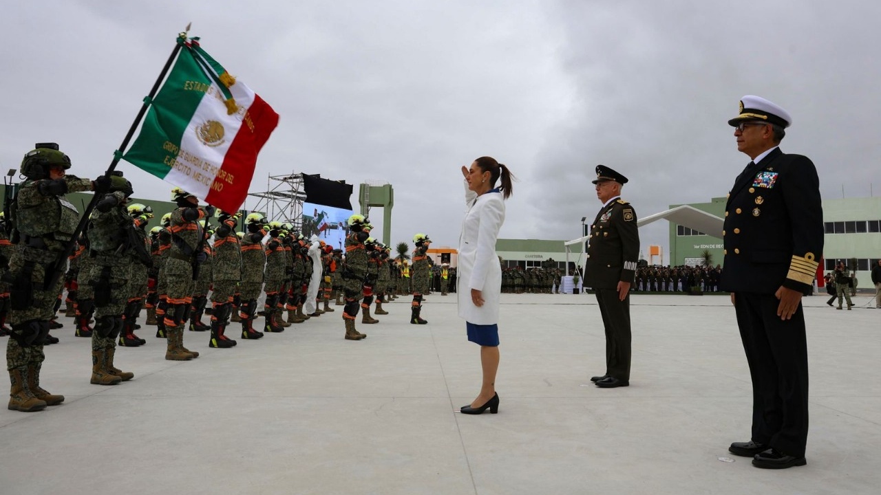 Reafirma Sheinbaum defensa de la soberanía ante el Ejército