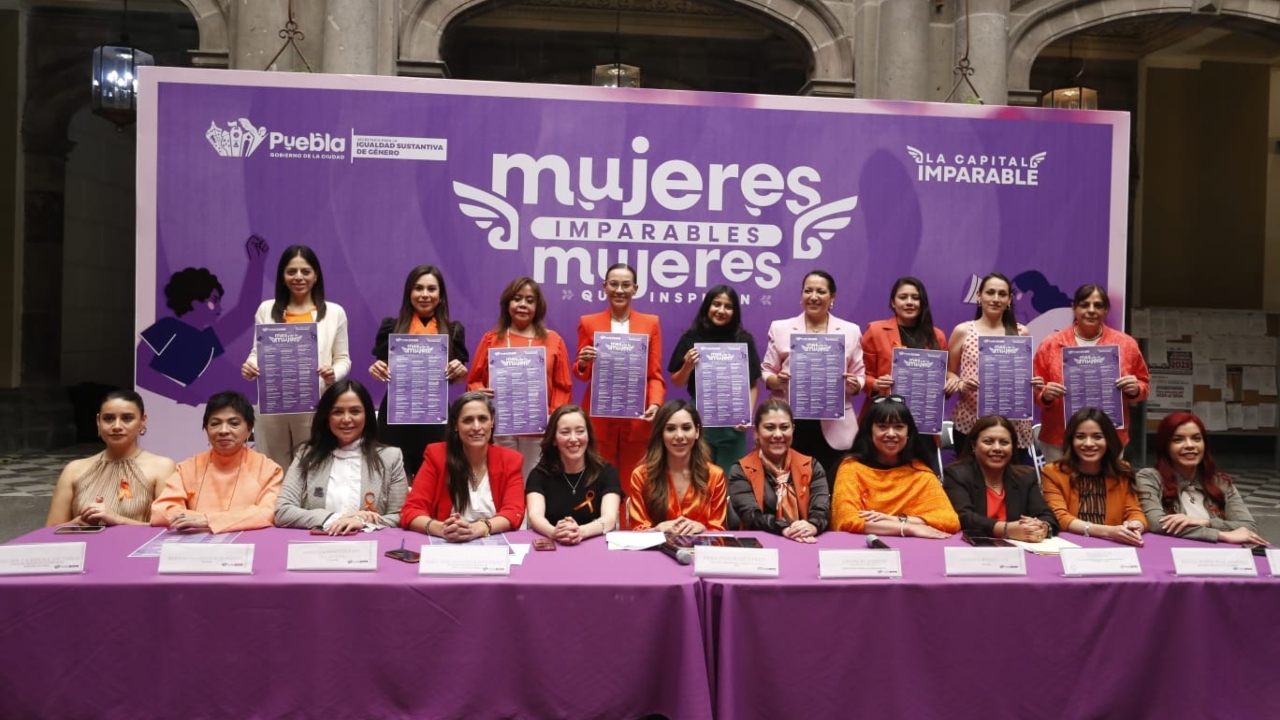 Puebla capital tendrá Mes de la Mujer; estas serán las actividades
