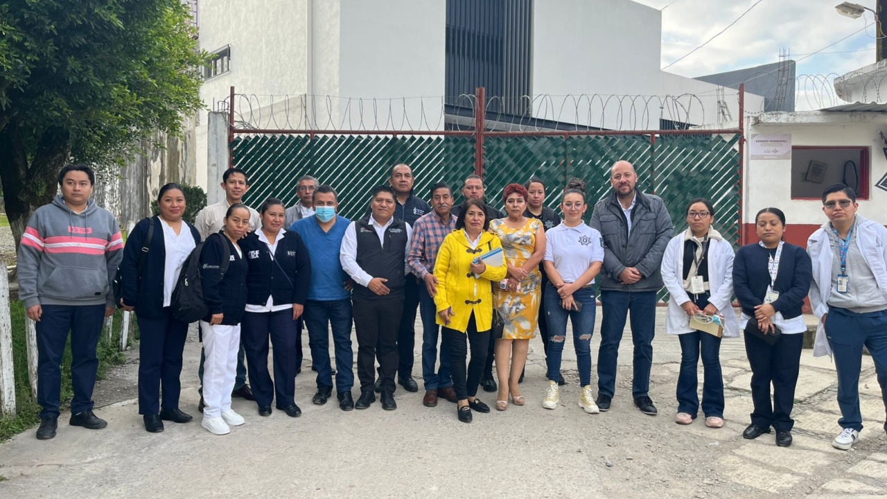 Supervisa estado el centro Penitenciario de Xicotepec