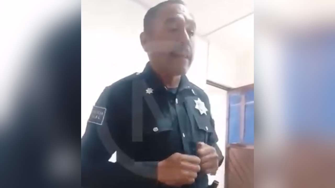 “Todos somos rateros”, dice elemento de Tránsito de Tecamachalco