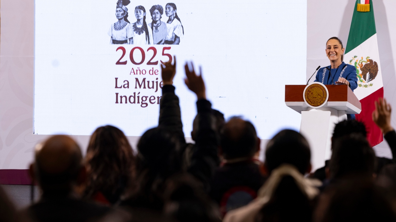 Reitera Sheinbaum: \"defenderemos la soberanía de México\"