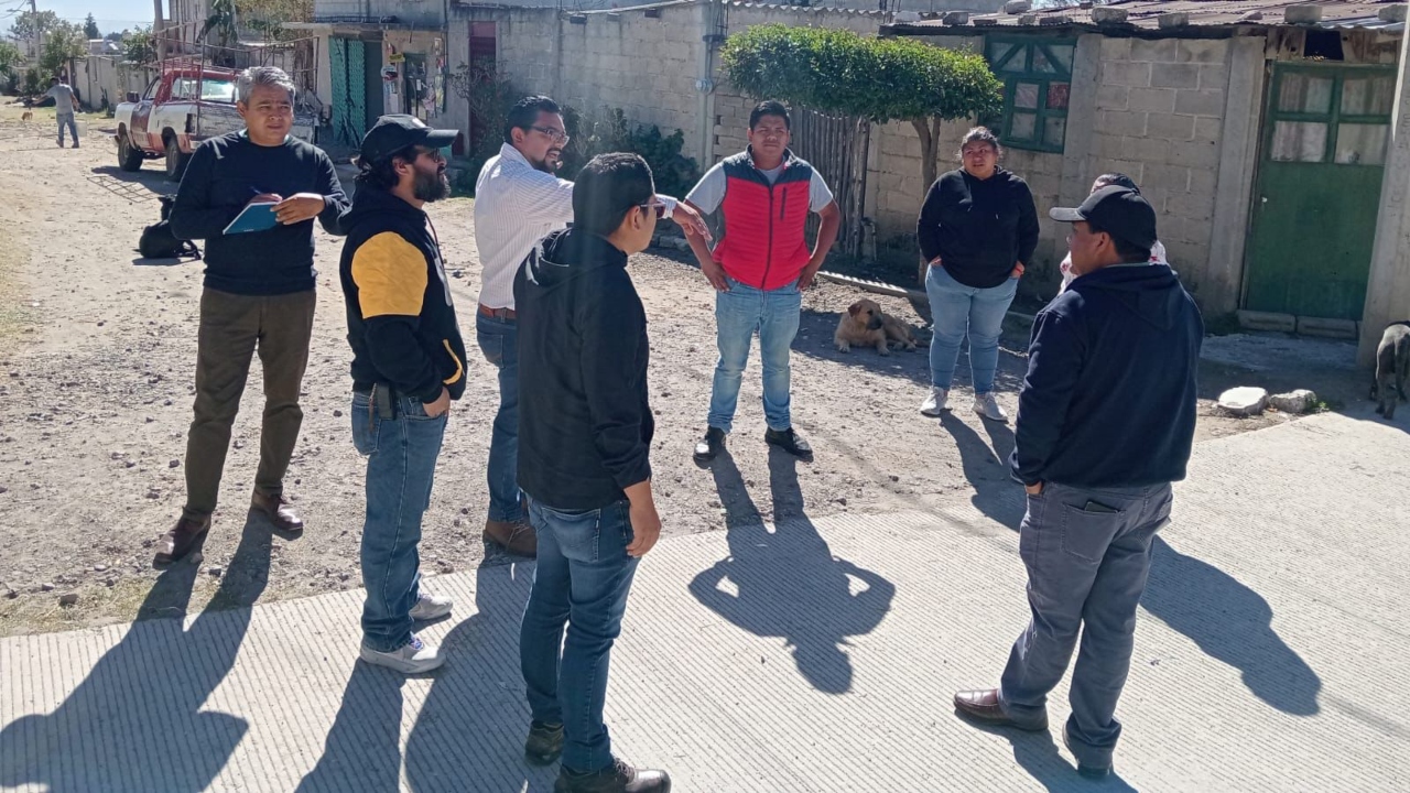 Gobierno de Texmelucan atiende solicitudes ciudadanas