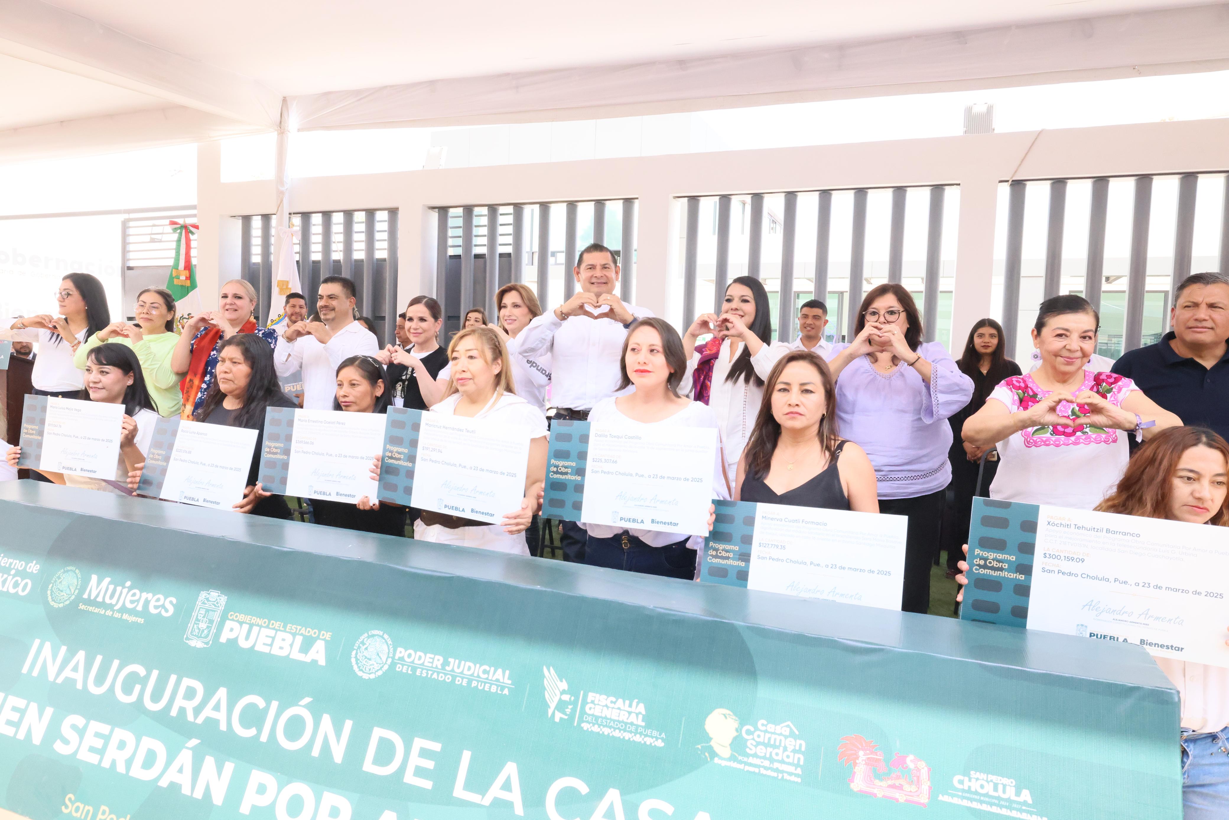 Alejandro Armenta impulsa riqueza comunitaria con comités liderados por mujeres