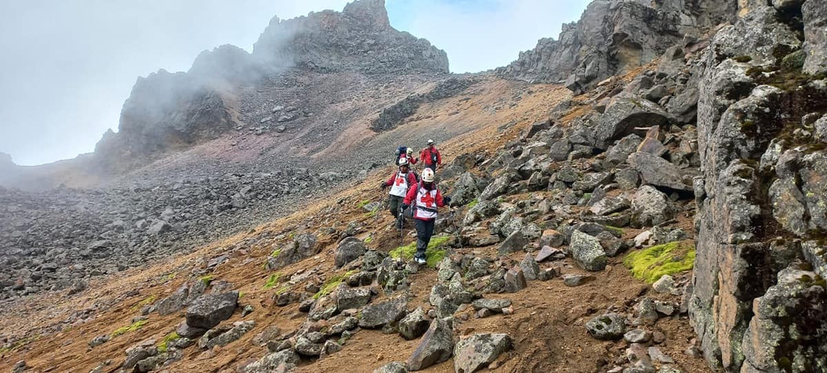 Localizan sin vida a alpinista extraviado en el volcán Iztaccíhuatl