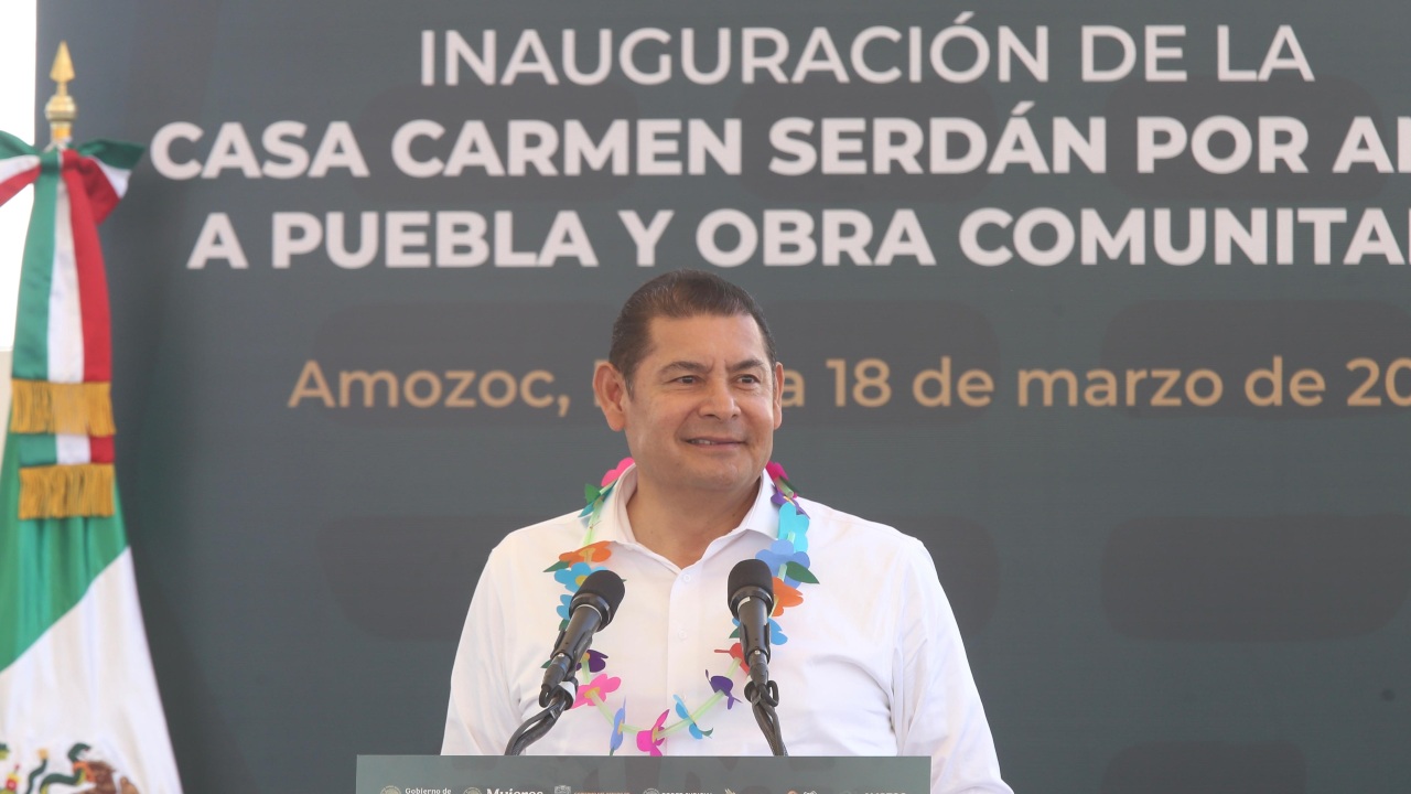 Alejandro Armenta inaugura la Casa Carmen Serdán en Amozoc