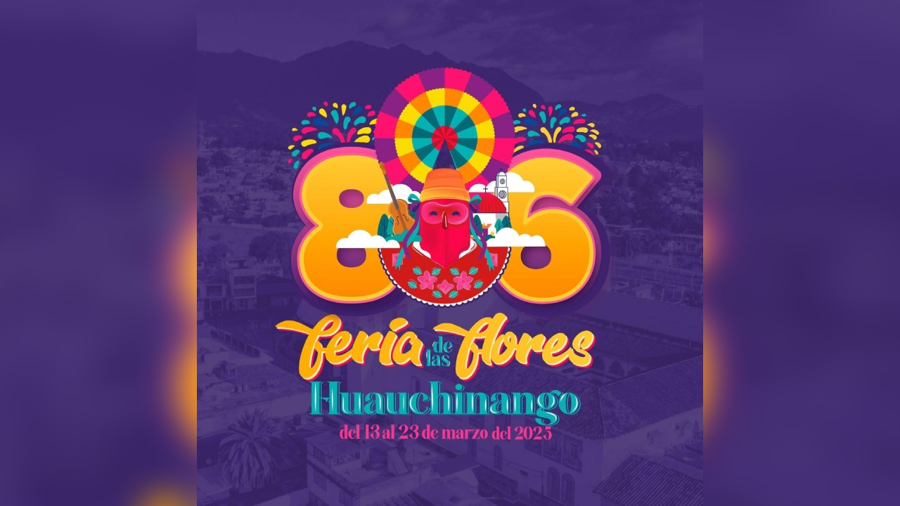 Huauchinango celebra la 86ª edición de la Feria de las Flores