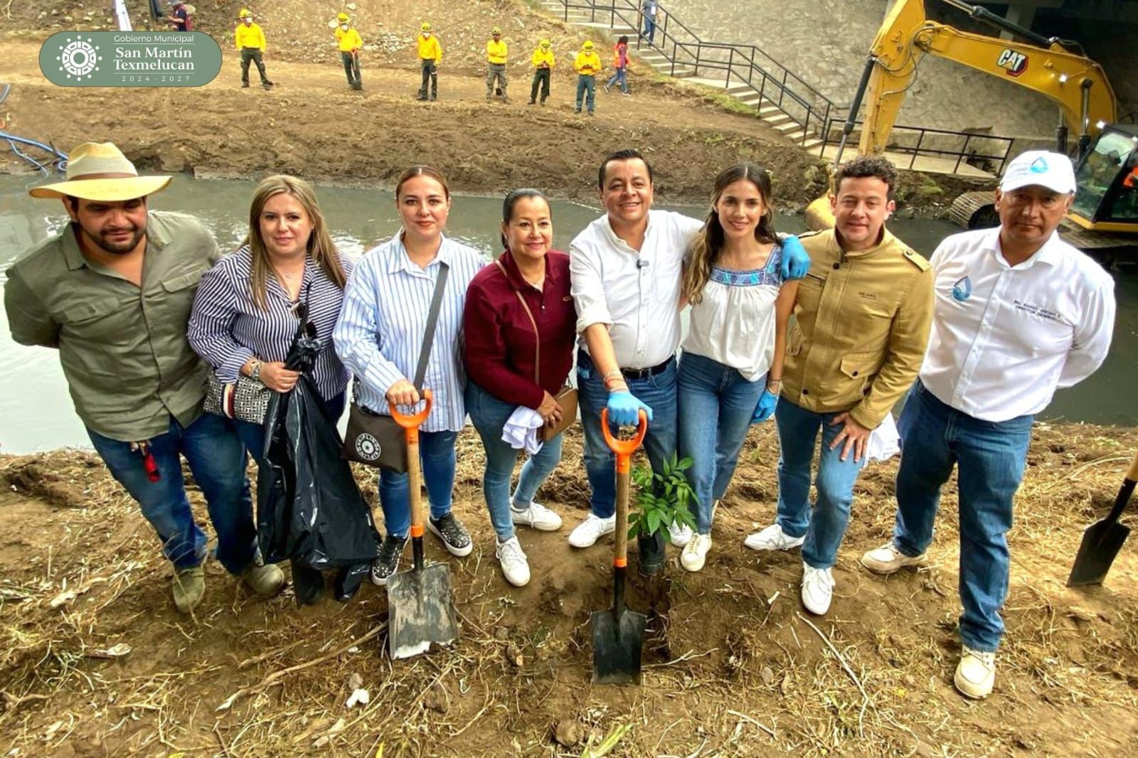 San Martín Texmelucan se suma a jornada de limpieza del río Atoyac