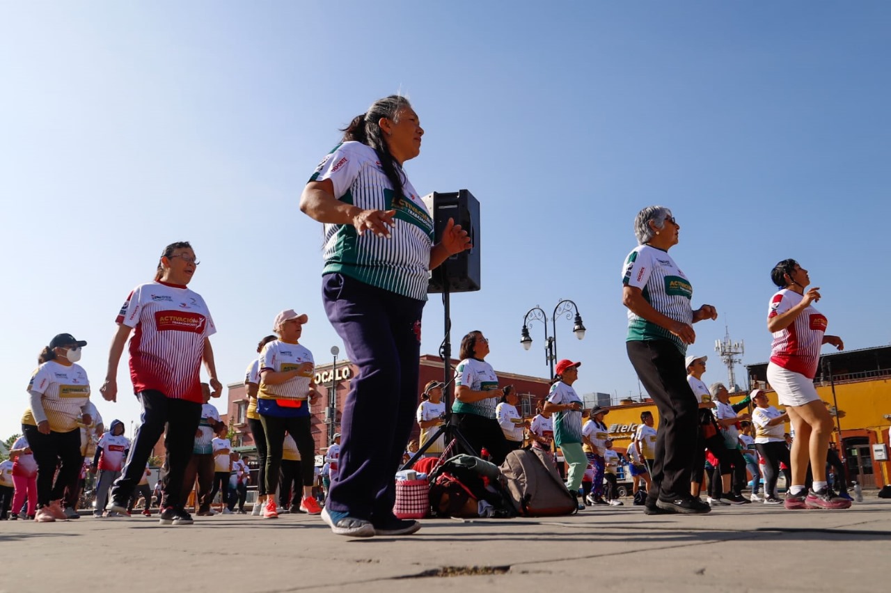 Éxito rotundo en la Master Class y activación física en San Pedro Cholula