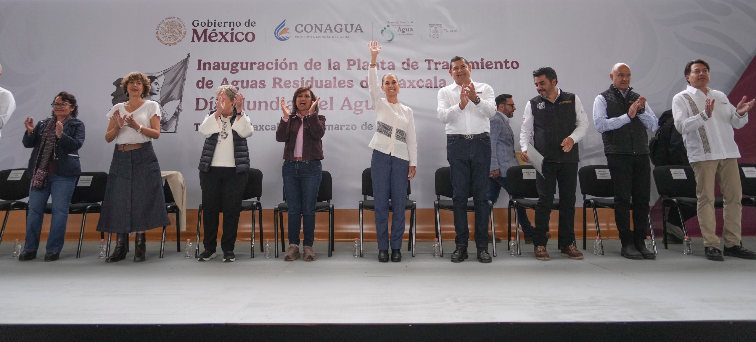 Arranca Sheinbaum planta de tratamiento para el saneamiento del río Atoyac